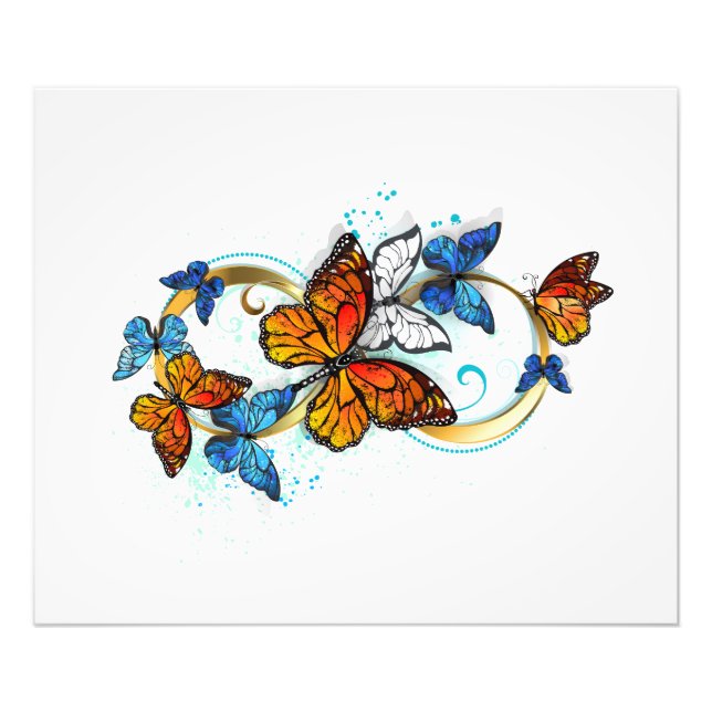 Foto Infinidad de Mariposas Monarca (Frente)