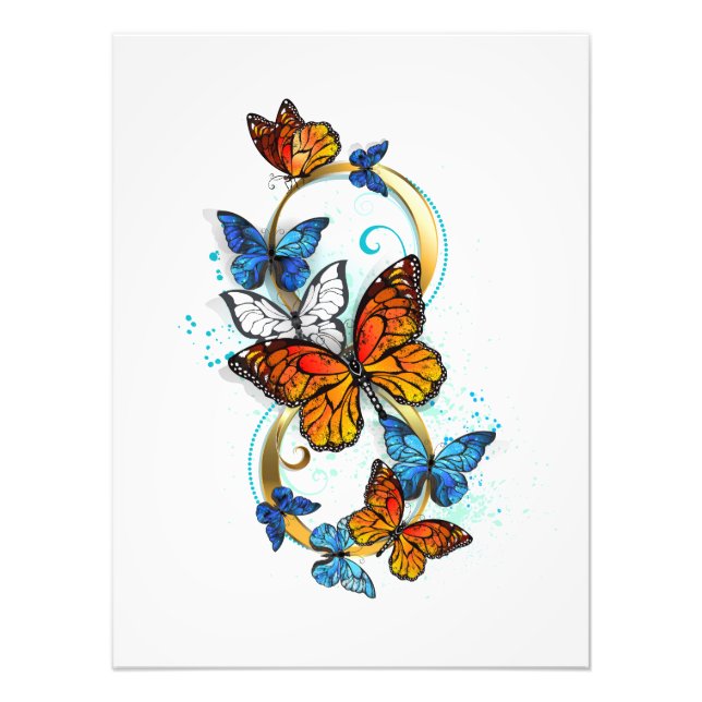 Foto Infinidad de Mariposas Monarca (Frente)