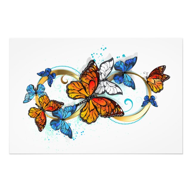 Foto Infinidad de Mariposas Monarca (Frente)