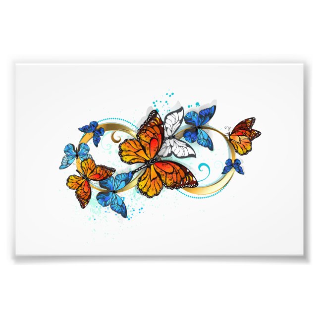 Foto Infinidad de Mariposas Monarca (Frente)