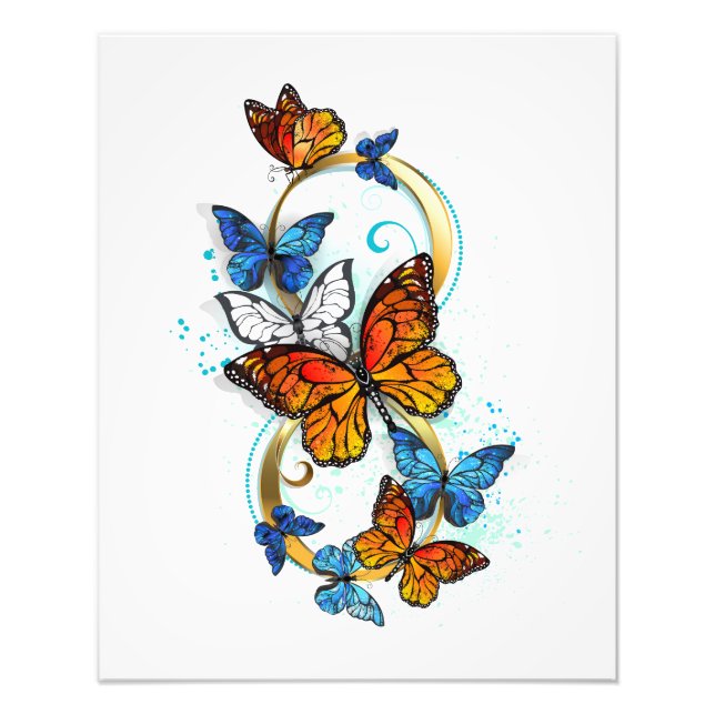 Foto Infinidad de Mariposas Monarca (Frente)