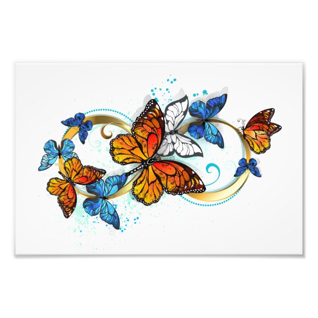 Foto Infinidad de Mariposas Monarca (Frente)