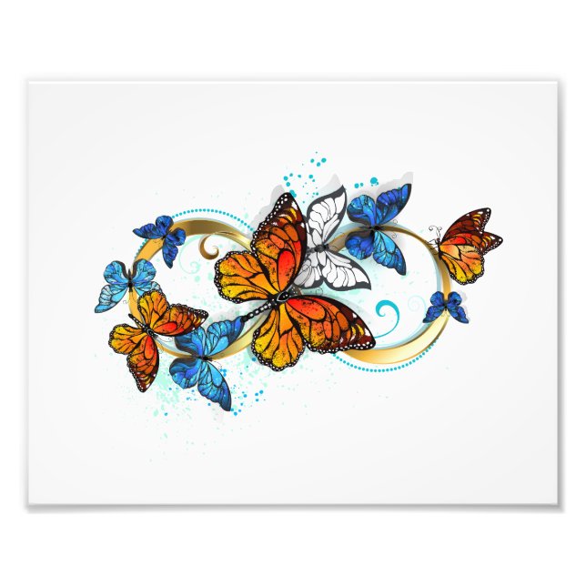 Foto Infinidad de Mariposas Monarca (Frente)