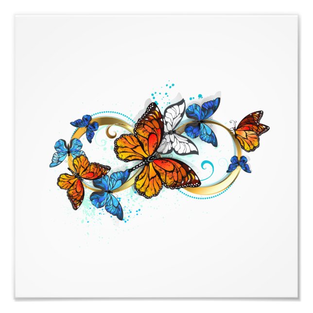 Foto Infinidad de Mariposas Monarca (Frente)