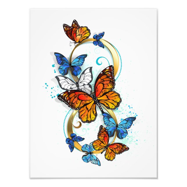Foto Infinidad de Mariposas Monarca (Frente)