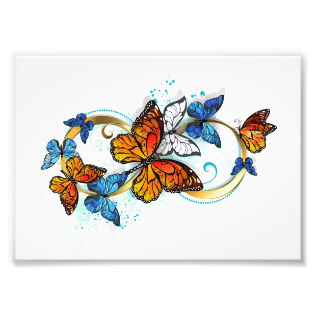 Foto Infinidad de Mariposas Monarca (Frente)
