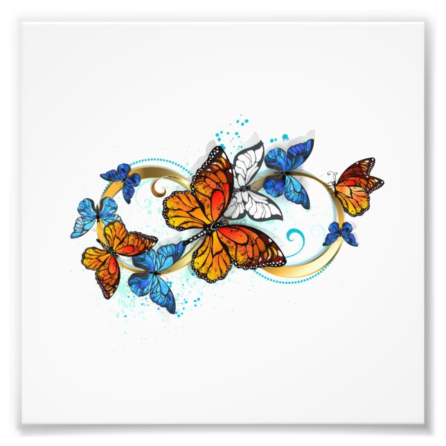 Foto Infinidad de Mariposas Monarca (Frente)