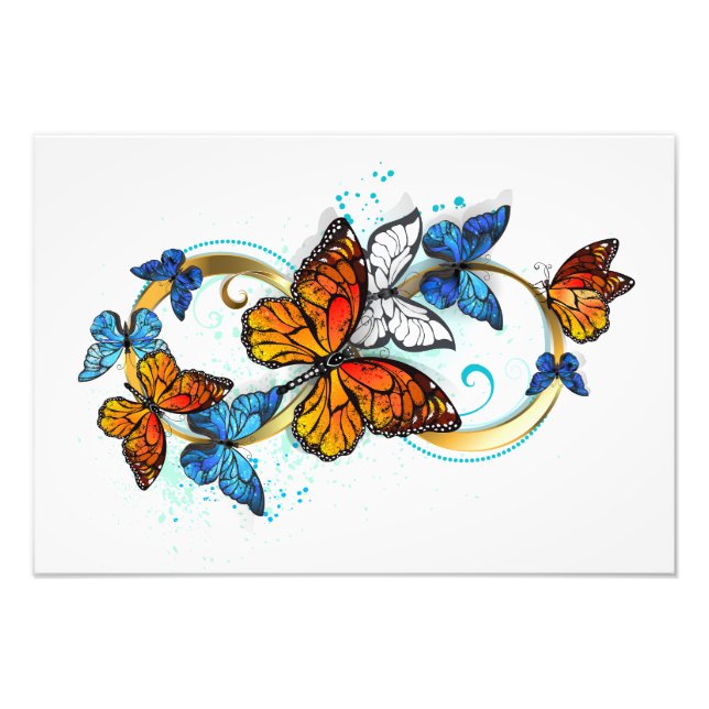 Foto Infinidad de Mariposas Monarca (Frente)