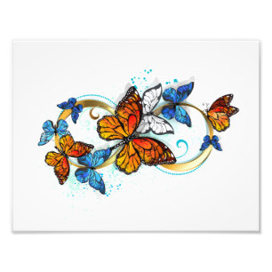 Foto Infinidad de mariposas monarca