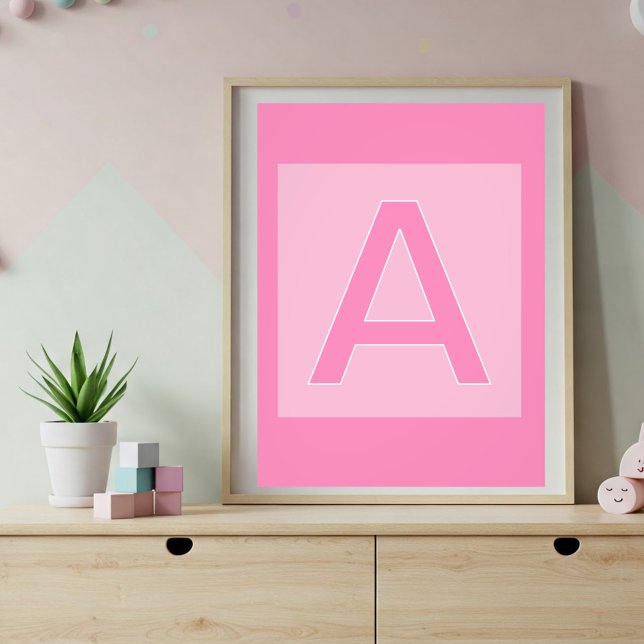 Foto Initial poster letter, Nursery decoration (Subido por el creador)