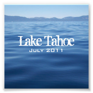 Foto insertable en CD de Lake Tahoe