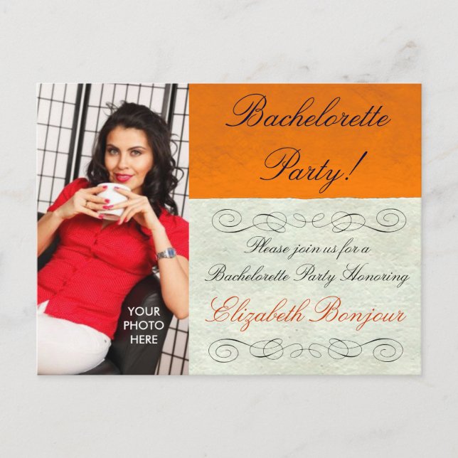 FOTO INSERTAR ~ Invitación postales (Anverso)