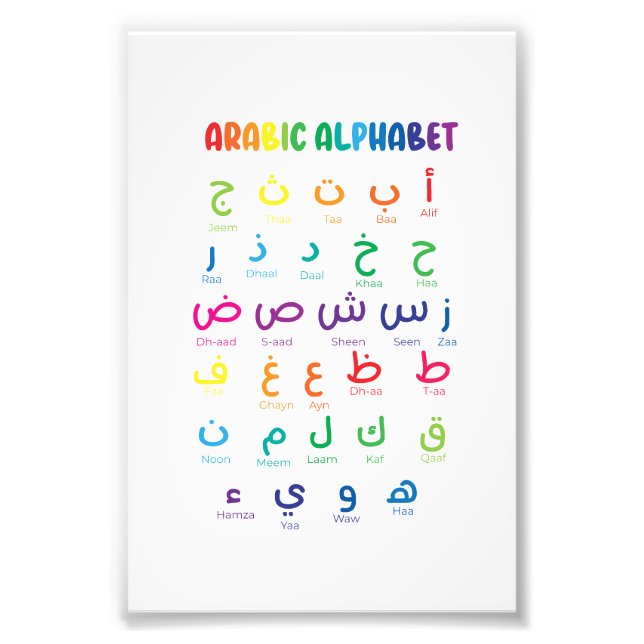 Foto Inspire Arabic Learning: El hermoso arte alfabétic (Frente)