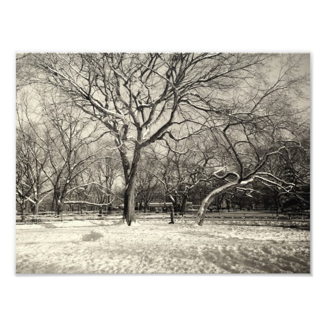 Foto Invierno de Nueva York - Nieve de la Aldea Orienta (Frente)