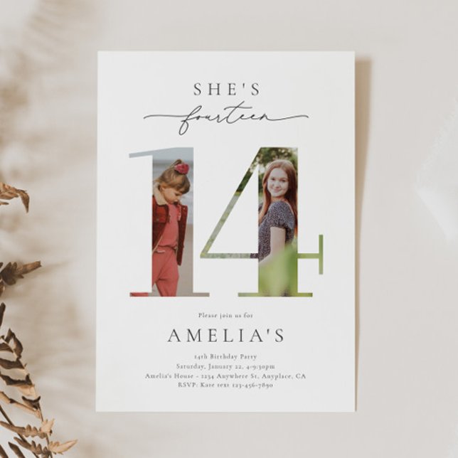 Foto Invitación a cumplir 14 años (Subido por el creador)