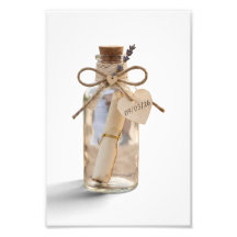 Invitación de boda Mensaje en una botella (Digital