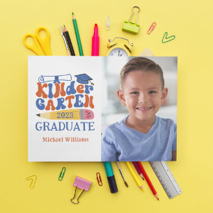 Foto Invitación de graduación de jardines de infan