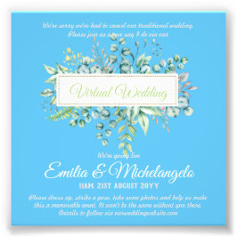 Foto Invitaciones a la transmisión en vivo de videochat