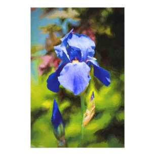 Foto Iris azul