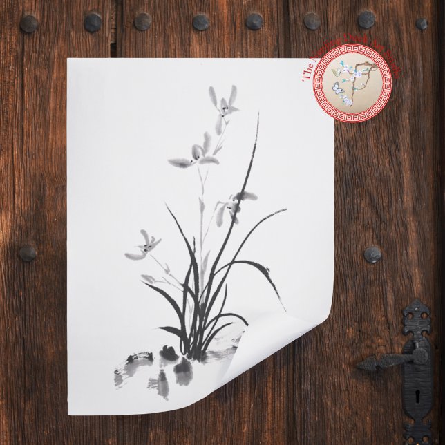 Foto Iris chino - bw (Subido por el creador)