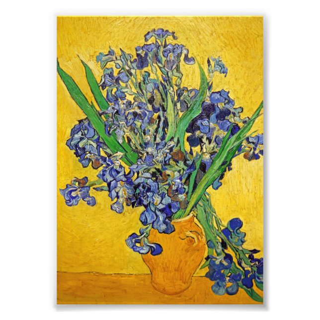 Foto Irises de Van Gogh (Frente)
