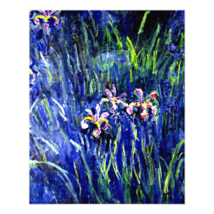 Foto Irises, famoso cuadro floral de Claude Monet