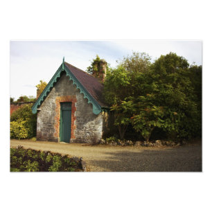 Foto Irlanda, el jardín amurallado del castillo de Drom