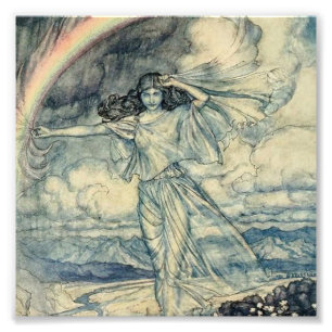 Foto “Isis Diosa del Arcoíris” por Arthur Rackham