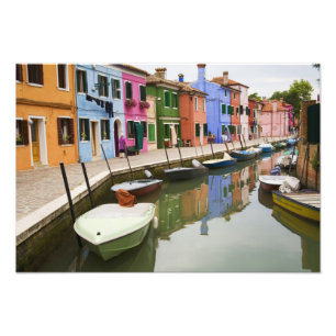 Foto Isla de Burano, Burano, Italia. Colorido 4