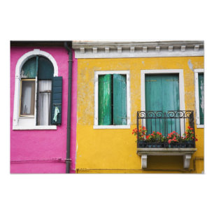 Foto Isla de Burano, Burano, Italia. Colorido 5
