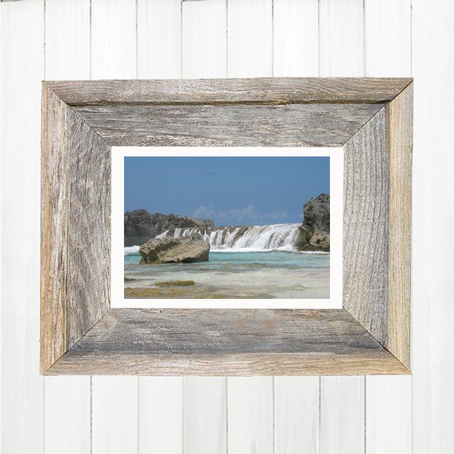 Foto Isla de Caicos del Medio (Middle Caicos Island Photo Print)