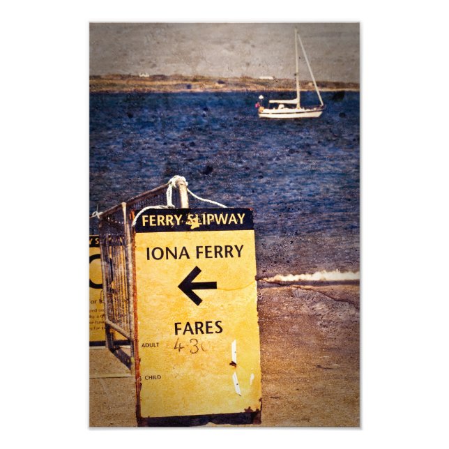 Foto Isla de Iona Print (Frente)