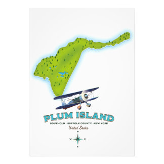 Foto Isla Plum, condado de Southold Suffolk, mapa de Nu