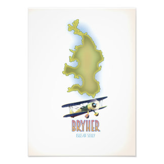 Foto Islas Bryher del mapa de cilly