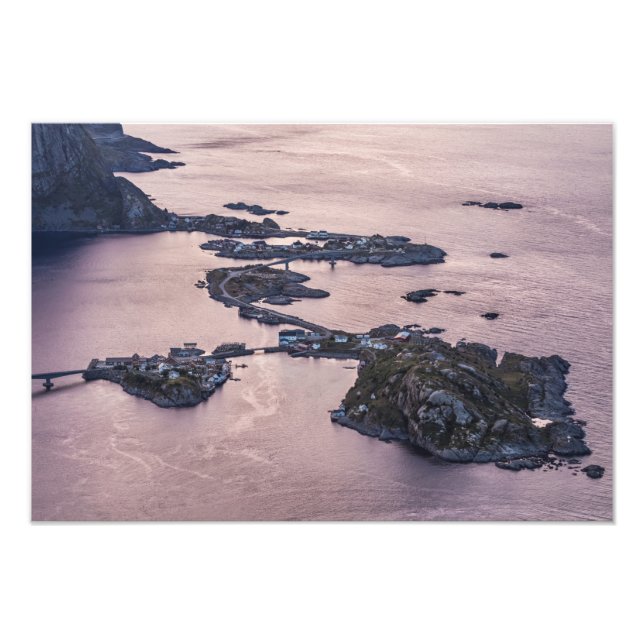 Foto Islas Lofoten de Noruega (Frente)
