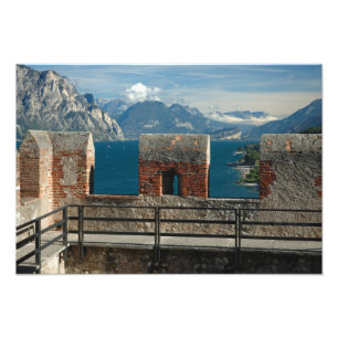 Foto Italia, Malcesine, vista desde el castillo del lag