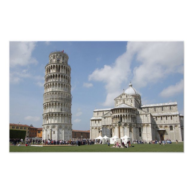 Foto Italia, Pisa Torre inclinada de Pisa y (Frente)