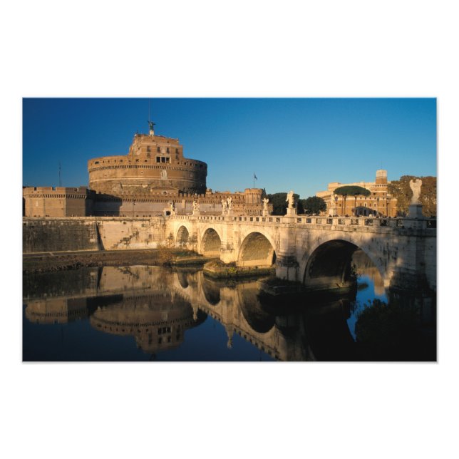 Foto Italia, Roma, Castel Sant'Angelo y río (Frente)