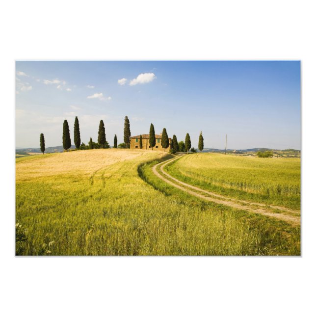 Foto Italia, Toscana, Villa Toscana cerca de Harvest. (Frente)