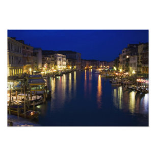 Foto Italia, Venecia, vista nocturna a lo largo del Gra