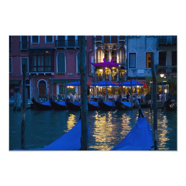 Foto Italia, Venecia, vistas nocturnas a lo largo del G (Frente)