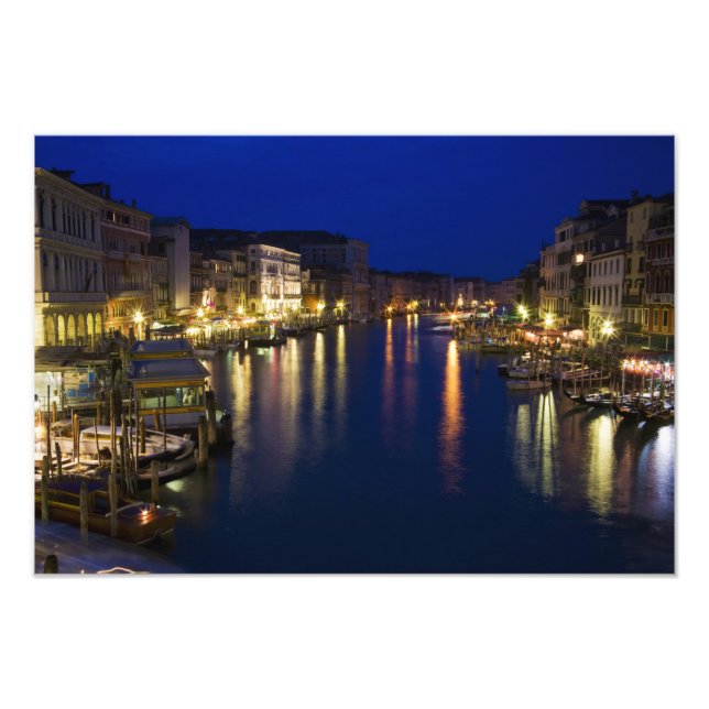 Foto Italia, Venecia, vistas nocturnas a lo largo del G (Frente)
