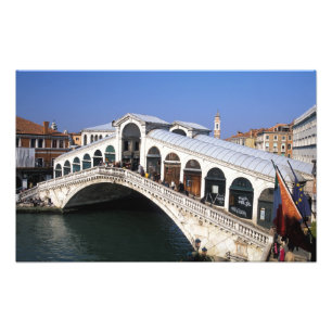 Foto Italia, Véneto, Venecia, cruce del Puente de Rialt