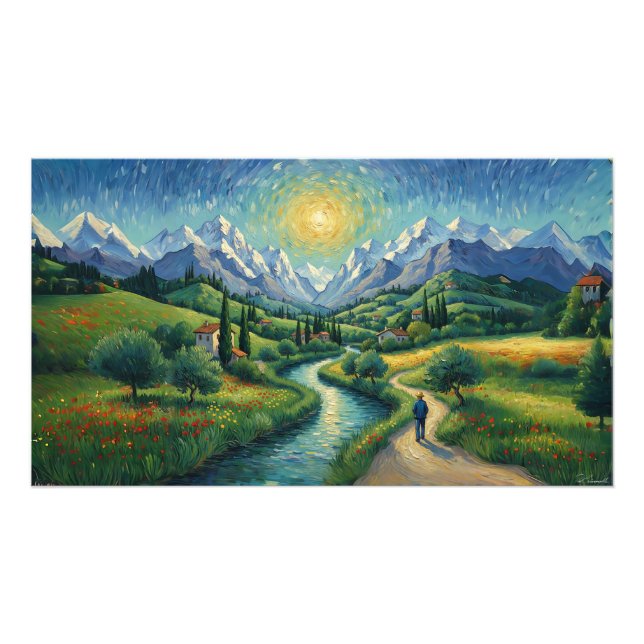 Foto Italian Alps Snowcapped (Frente)