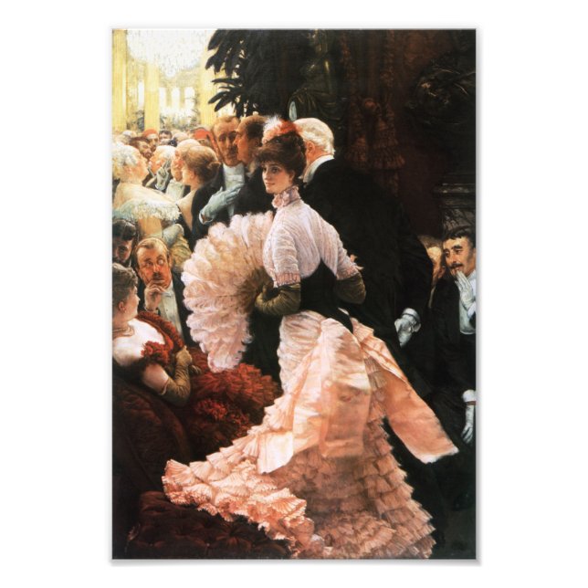 Foto James Tissot La impresión de la Dama Política (Frente)