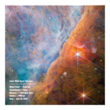 James Webb Orion Constellation Bar (imagen de NIRC