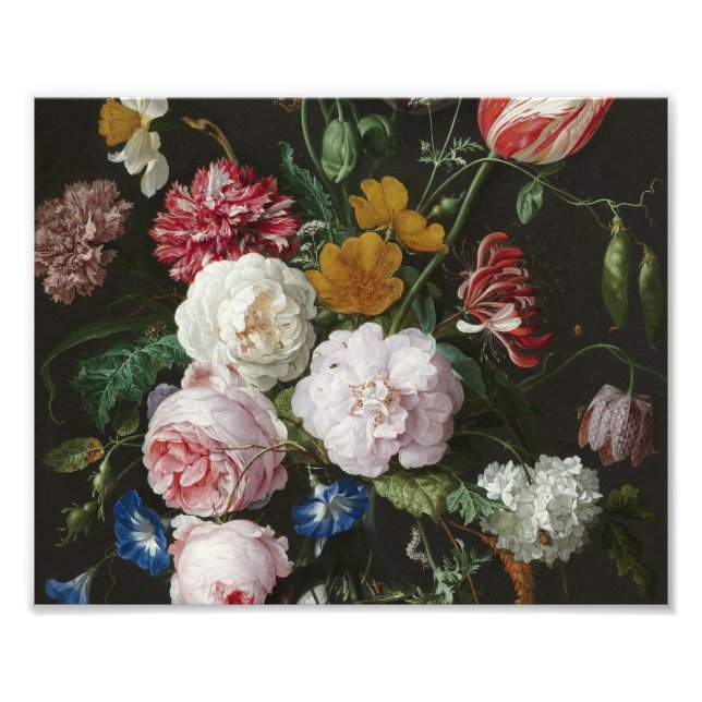Foto Jan Davidsz. De Heem - Vida fija con flores (Frente)