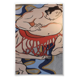 Foto Japanese Sumo Wrestler Art