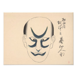 Foto Japón - Kabuki tradicional - azul -