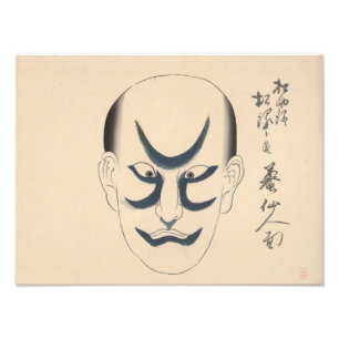 Foto Japón - Kabuki tradicional - azul -